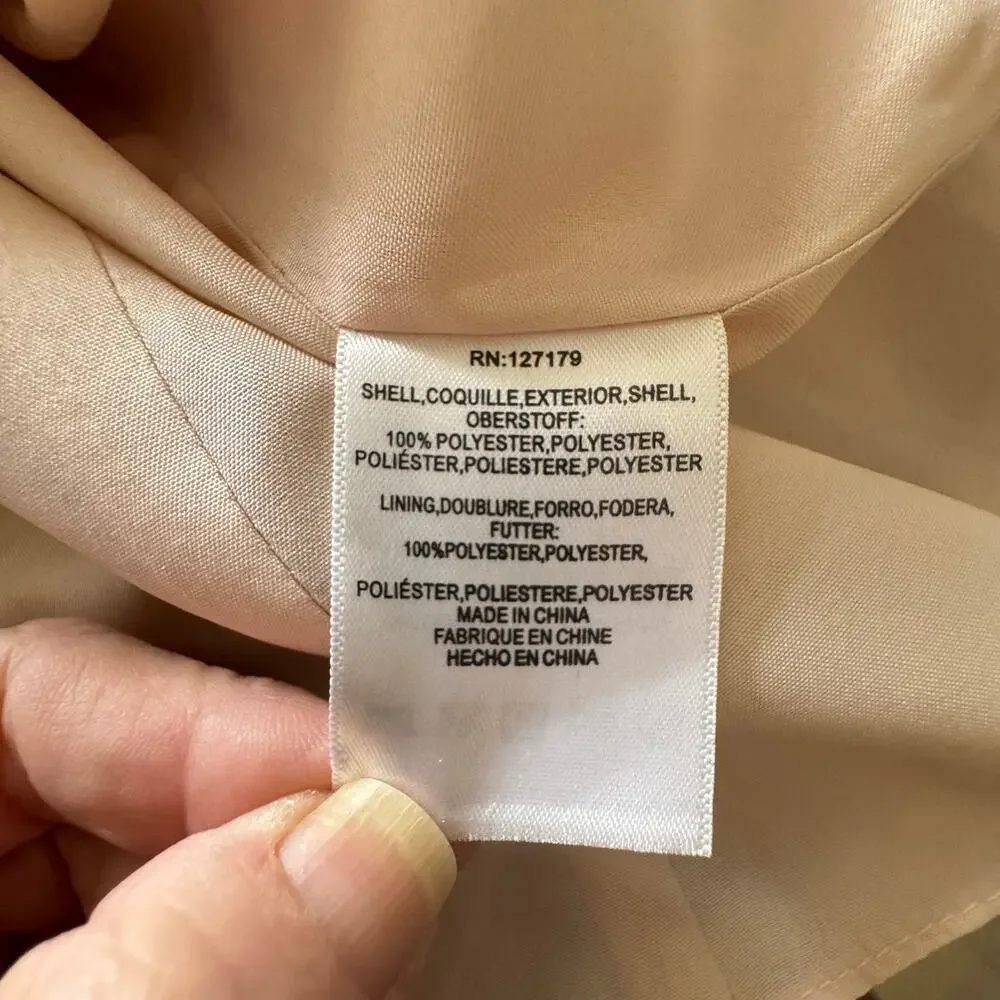 Jenny Yoo Strapless Mini Prom A Line Chaffon Dress Size 4 - Picture 8 of 13